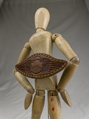 winged prince - sweater clasp