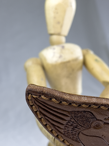 winged prince - sweater clasp