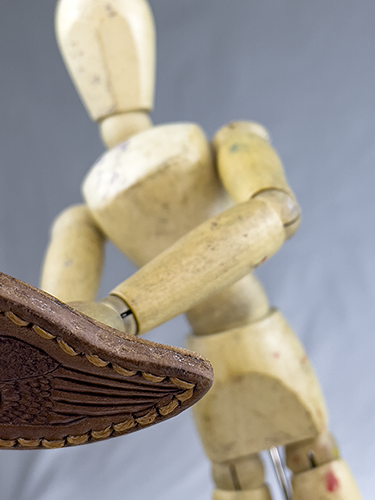 winged prince - sweater clasp