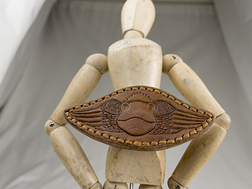 winged prince - sweater clasp