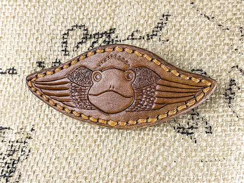 winged prince - sweater clasp