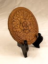 oak leaf circle - patch