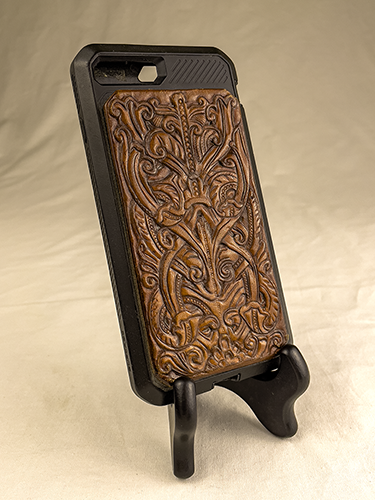 12th century anglo-romanesque bone carving - pocket art