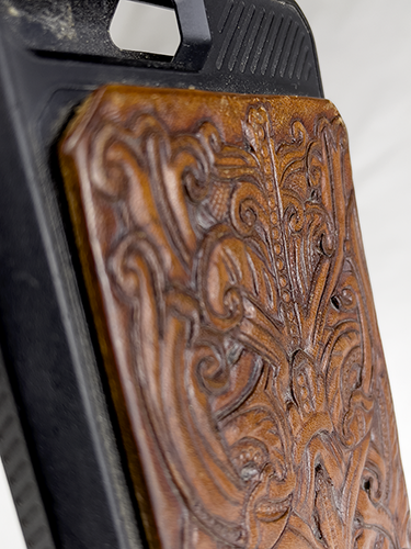 12th century anglo-romanesque bone carving - pocket art